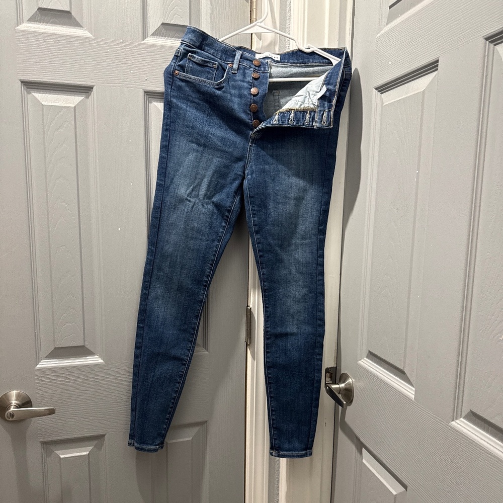 Loft button fly jeans